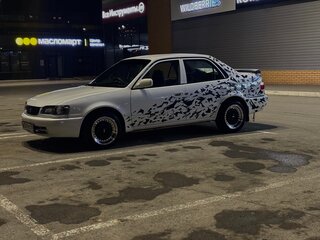 1998 Toyota Corolla VIII (E110) Рестайлинг, белый, 300000 рублей, вид 3