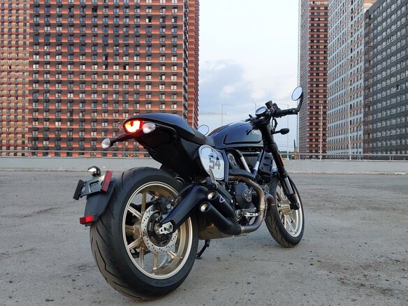 2017 Ducati Scrambler 800, чёрный, 750000 рублей - вид 7