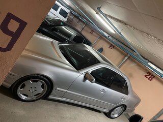 2001 Mercedes-Benz E-Класс 320 II (W210, S210) Рестайлинг, серебристый, 2300000 рублей, вид 5