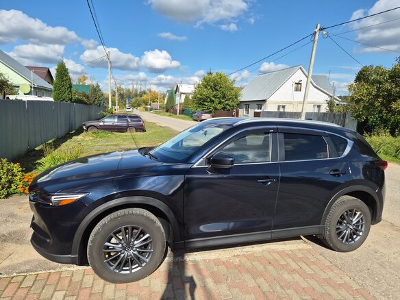 2021 Mazda CX-5 II, синий, 2200000 рублей - вид 3