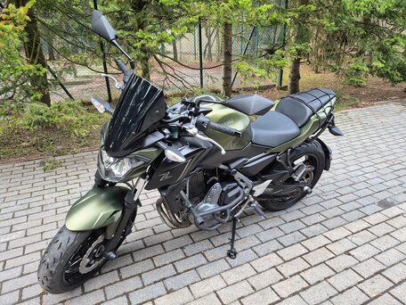 2018 Kawasaki Z 650, зелёный, 600000 рублей, вид 4