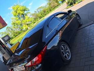 2012 Hyundai Sonata VI (YF), чёрный, 1600000 рублей, вид 1