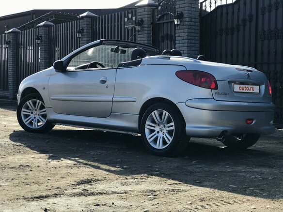 2003 Peugeot 206, серебристый - вид 19