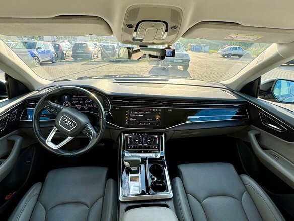2019 Audi Q8 50 TDI I (4M), чёрный, 6200000 рублей - вид 9