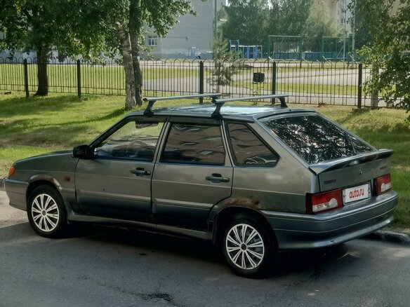 2006 Lada (ВАЗ) 2114, серый, 180000 рублей - вид 6