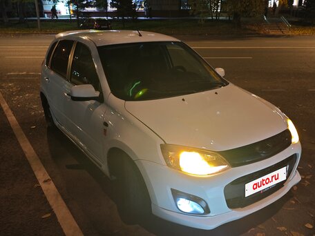 2016 Lada (ВАЗ) Kalina Sport II, белый, 492000 рублей, вид 1