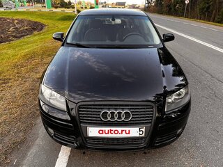 2005 Audi A3 II (8P) Рестайлинг 1, чёрный, 751412 рублей, вид 1