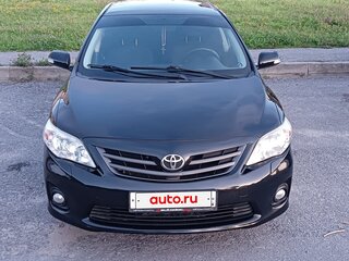 2010 Toyota Corolla X (E140, E150), чёрный, 955000 рублей, вид 1