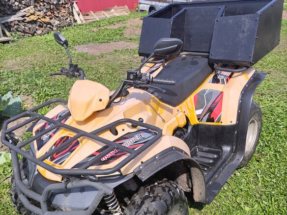 2021 Irbis ATV 150U, золотистый, 250000 рублей