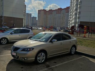 2006 Mazda 3 I (BK) Рестайлинг, бежевый, 330000 рублей, вид 5