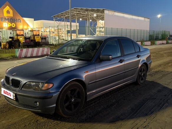 2002 BMW 3 серии N42 316i IV (E46) Рестайлинг, синий, 465000 рублей