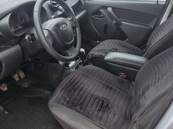 2016 Lada (ВАЗ) Granta I, серебристый, 345000 рублей - вид 7