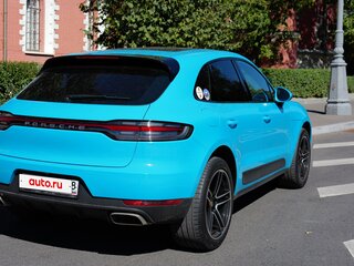 2019 Porsche Macan I Рестайлинг, голубой, 4200000 рублей, вид 4