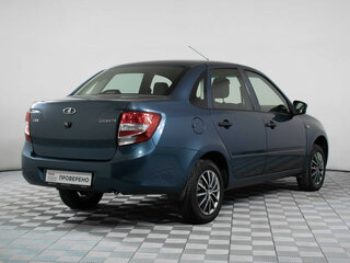 2015 Lada (ВАЗ) Granta I, синий, 350000 рублей, вид 5