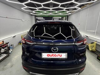 2021 Mazda CX-9 II Рестайлинг, синий, 5000000 рублей, вид 4