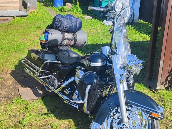 2003 Harley-Davidson Road King, чёрный, 1400000 рублей - вид 36