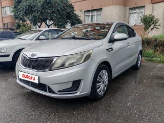 2012 Kia Rio III, серебристый, 730000 рублей, вид 1