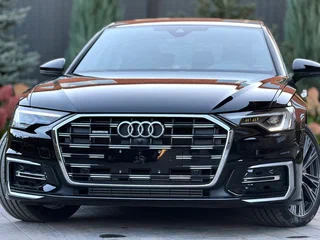 2025 Audi A6 45 TFSI Long V (C8) Рестайлинг, чёрный, 6350000 рублей, вид 3