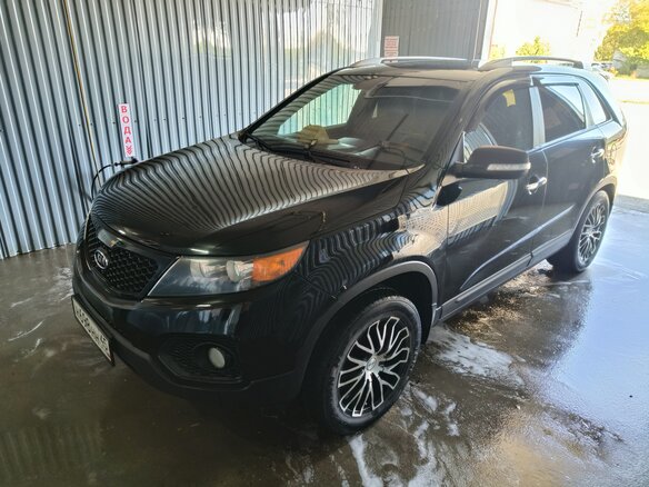 2012 Kia Sorento II, чёрный, 1450000 рублей - вид 1