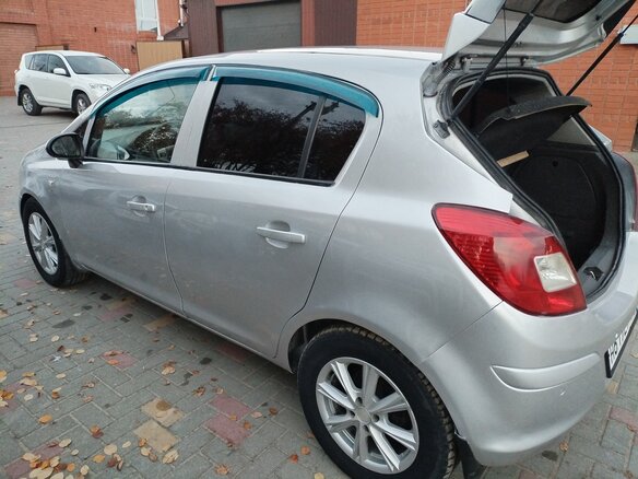 2008 Opel Corsa D, серебристый - вид 13