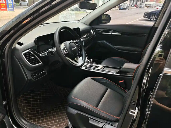 2023 Kia Seltos I Рестайлинг, чёрный - вид 6