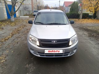 2013 Lada (ВАЗ) Granta I, серебристый, 315000 рублей, вид 1