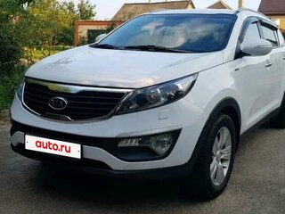 2012 Kia Sportage III, белый, 1199000 рублей, вид 1