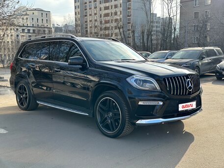 2014 Mercedes-Benz GL-Класс 500 II (X166), чёрный, 3990000 рублей, вид 3