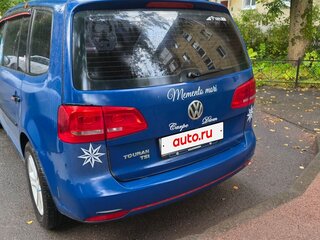 2012 Volkswagen Touran I Рестайлинг 2, синий, 1100000 рублей, вид 4