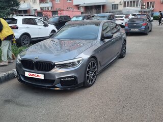2018 BMW 5 серии 520d VII (G30/G31/G38), серый, 3570000 рублей, вид 2