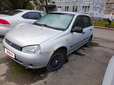2010 Lada (ВАЗ) Kalina I, серебристый, 215000 рублей, вид 1