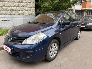 2011 Nissan Tiida I Рестайлинг, синий, 890000 рублей, вид 2