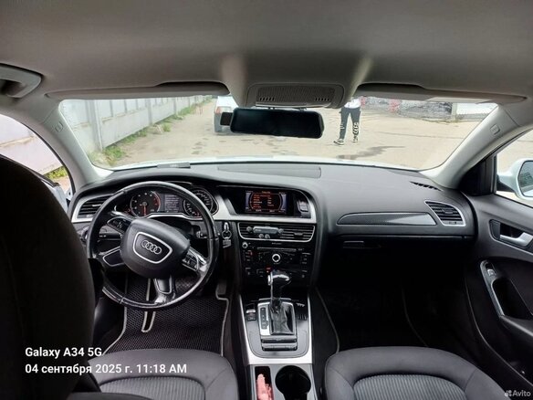 2013 Audi A4 IV (B8) Рестайлинг, белый, 1350000 рублей - вид 12