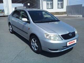 2002 Toyota Corolla IX (E120, E130), серебристый, 525000 рублей, вид 3