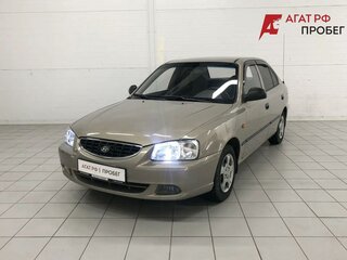 2008 Hyundai Accent ТагАЗ II, бежевый, 530000 рублей, вид 1