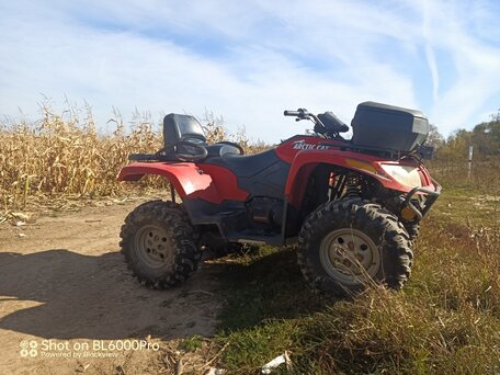 2012 Arctic Cat 500 Series, красный, 560000 рублей, вид 4