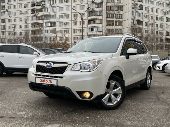 2013 Subaru Forester IV, белый