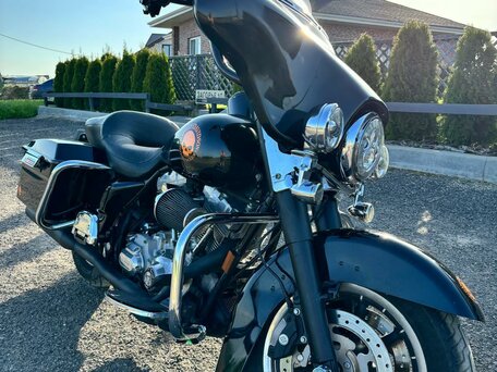 2007 Harley-Davidson Electra Glide, чёрный, 595000 рублей, вид 5