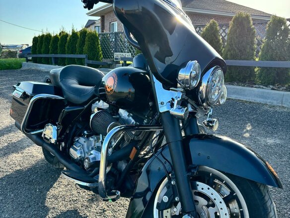 2007 Harley-Davidson Electra Glide, чёрный, 595000 рублей - вид 4