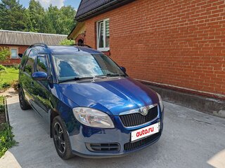 2009 Skoda Roomster I, синий, 500000 рублей, вид 3