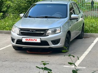 2012 Lada (ВАЗ) Granta I, серебристый, 375000 рублей, вид 1
