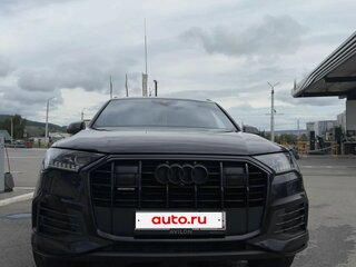 2020 Audi Q7 45 TDI II (4M) Рестайлинг, чёрный, 5500000 рублей, вид 2
