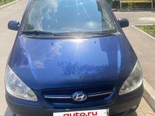 2007 Hyundai Getz I Рестайлинг, синий, 700000 рублей, вид 1
