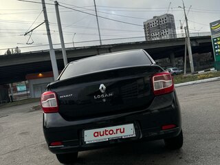 2017 Renault Logan II, чёрный, 737000 рублей, вид 3