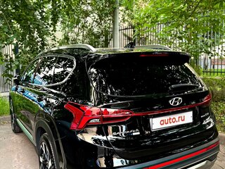 2021 Hyundai Santa Fe IV Рестайлинг, чёрный, 4100000 рублей, вид 3