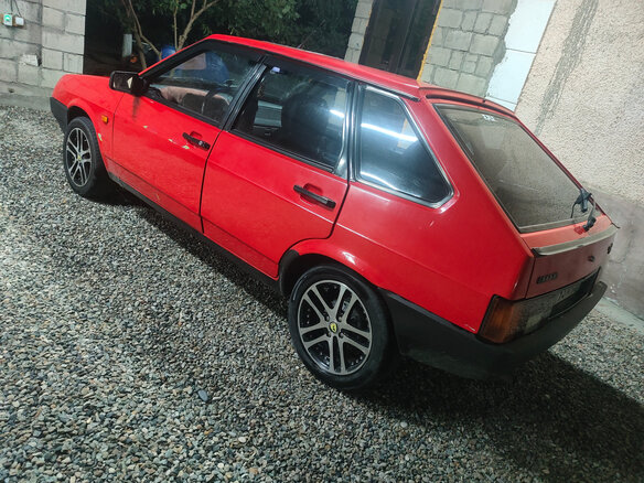 1992 Lada (ВАЗ) 2109, красный, 170000 рублей - вид 5