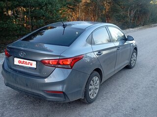 2017 Hyundai Solaris II, серый, 1050000 рублей, вид 5