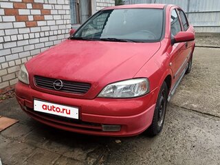 1999 Opel Astra G, красный, 310000 рублей, вид 1