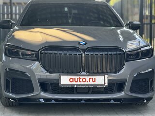 2020 BMW 7 серии 740d xDrive VI (G11/G12) Рестайлинг, серый, 7150000 рублей, вид 2