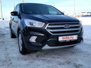 2017 Ford Kuga II Рестайлинг, чёрный, 1300000 рублей, вид 4